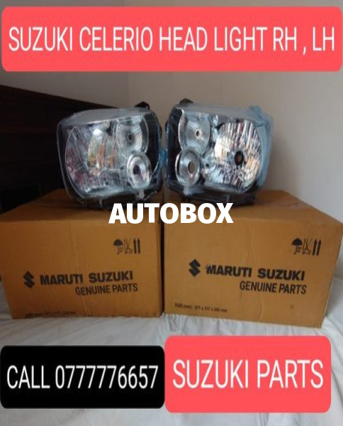 SUZUKI CELERIO GENUINE HEAD LIGHT RH, LH SIDE