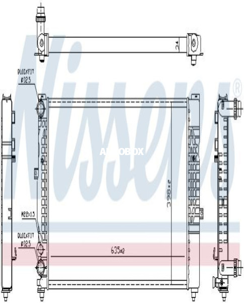 AUDI A4-A6 RADIATOR