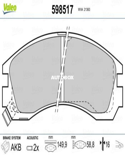 GALANT-L200-L400-LANCER-OUTLANDER-PAJERO, PEUGEOT 4007 BRAKE PAD For Sale