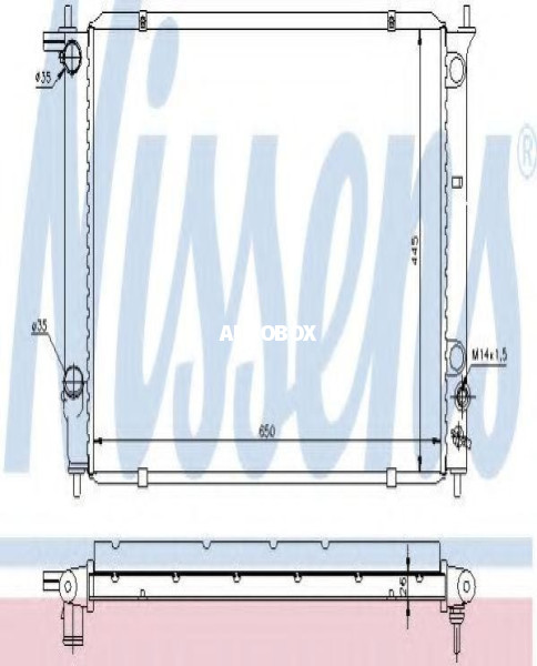 HYUNDAI H1 MPV RADIATOR