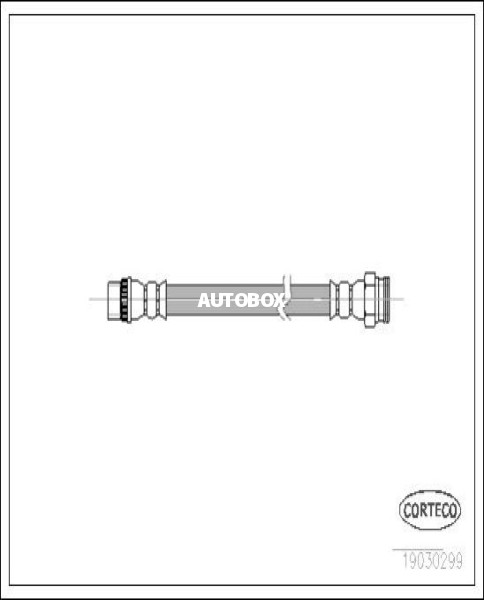 PEUGEOT 307,308,3008 BRAKE HOSE