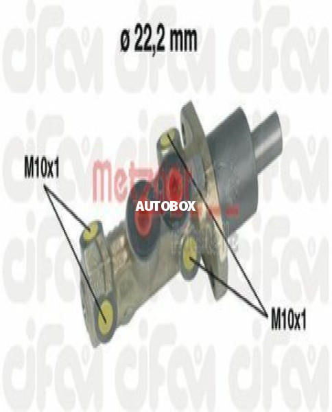 PEUGEOT 405 BRAKE MASTER CYLINDER