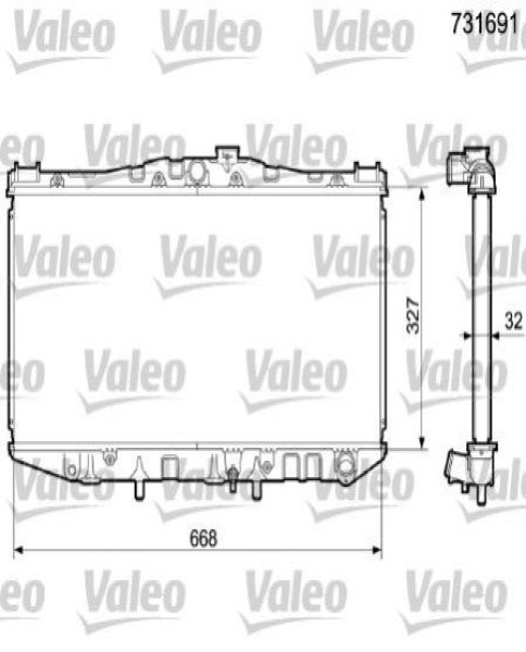 TOYOTA CAMRY RADIATOR