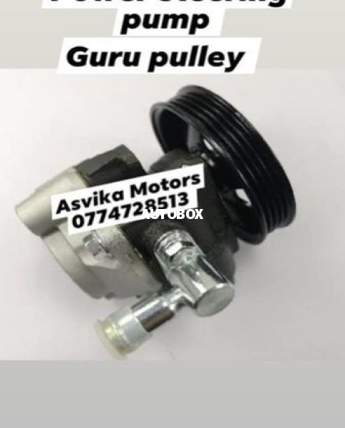Toyota Hiace 3L,5L engine Power steering pump (guru pulley) For Sale