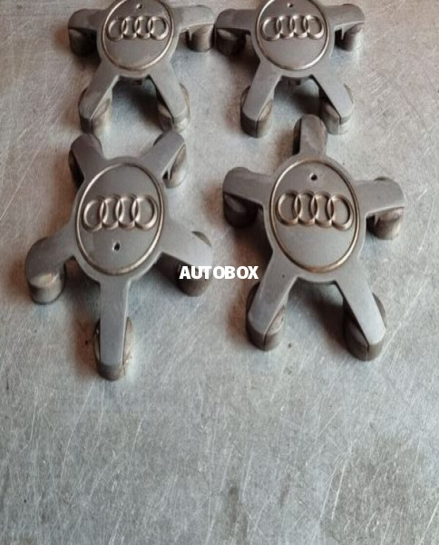 AUDI ALLOY WHEEL CENTER STAR CAPS BADGE SET FOR SALE