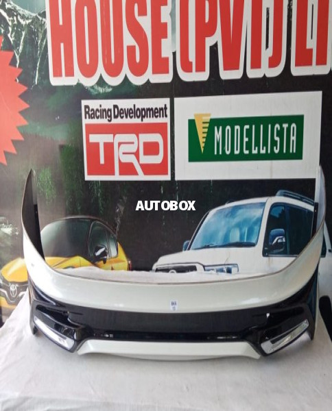 Toyota Harrier – Rear body kit