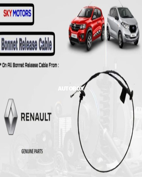 Renault Kwid Bonnet Release Cable