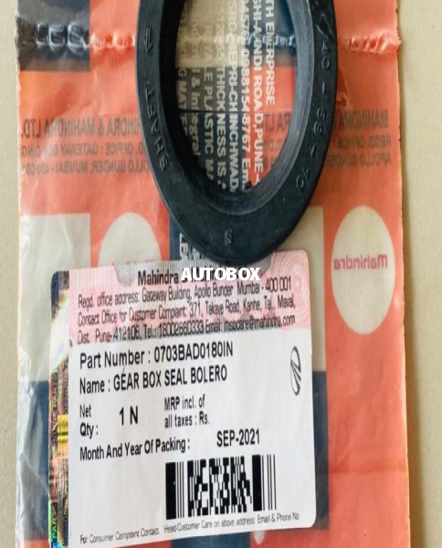 Mahindra Bolero Crank Seal Front MDI For Sale