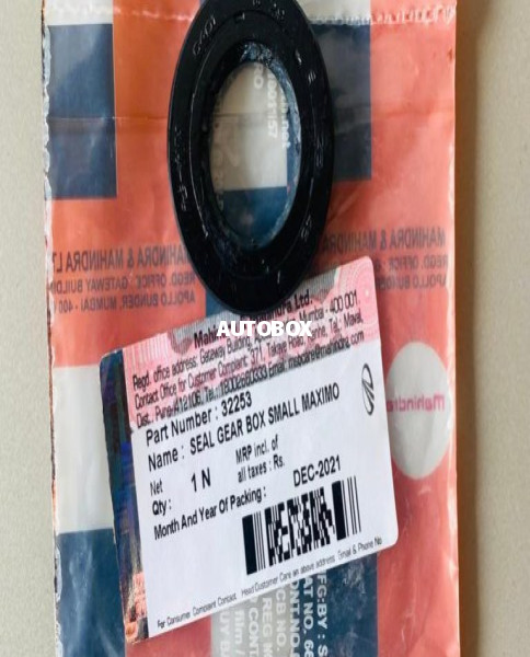 Mahindra Maximo Seal Gear Box Small For Sale