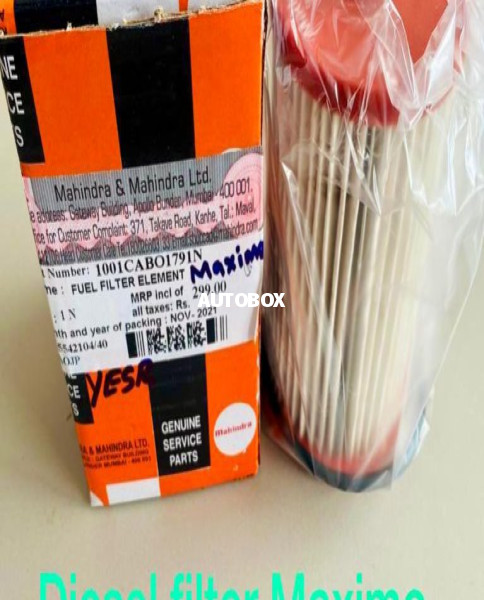 Mahindra Maxximo Diesel Filter for sale