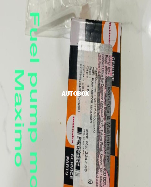 Mahindra Maxximo Fuel  Pump Motor for sale